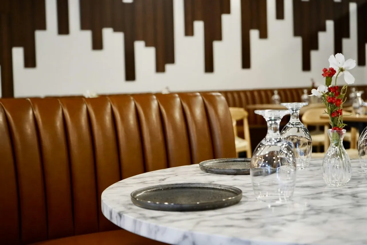 Restaurant booth seating