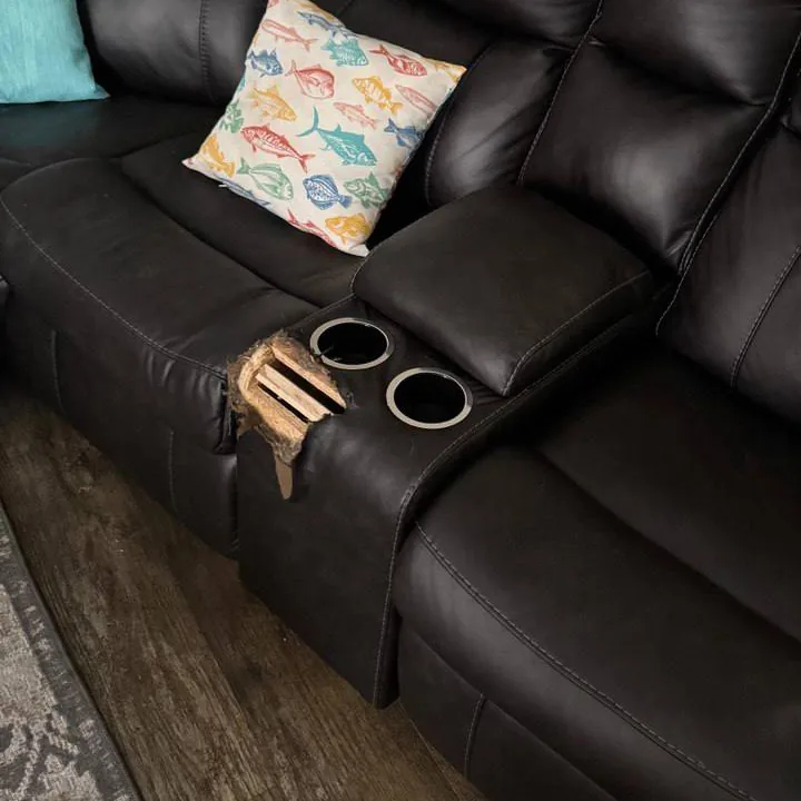 Torn console or seams